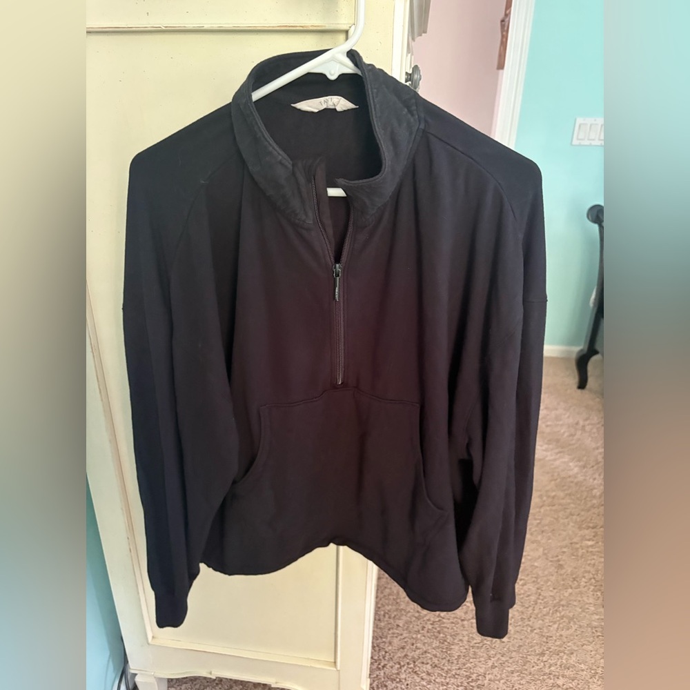 Tavi Black Quarter-Zip Pullover